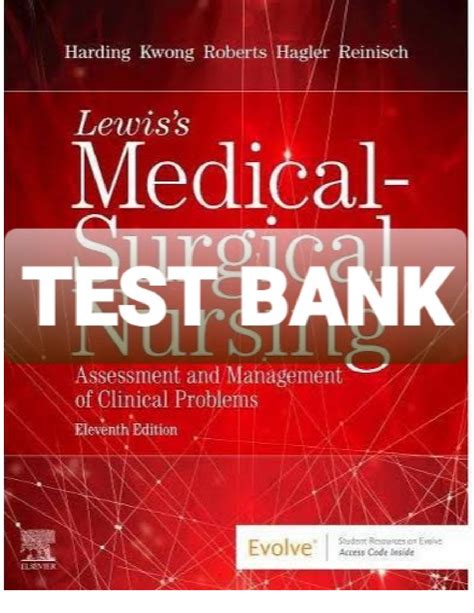 pdf from NRSR 0024 at Sierra College. . Test bank lewis medical surgical 11th edition